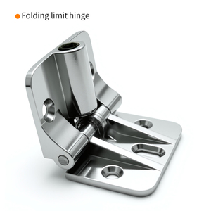 折りたたみ式リミット亜鉛合金ヒンジ調整可能な位置決めモダンなキッチンワークショップ家具ヒンジ環境に優しい耐久性のあるユニバーサル - Product Image 2