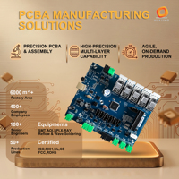 Fabrication de cartes de circuits imprimés multicouches personnalisées et d'assemblages de cartes PCBA, fabrication de PCB, assemblage de cartes PCBA, support de certification SMT PCBA