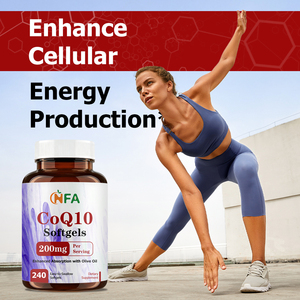Low OEM Custom Wholesale CoQ10 Softgels with 200mg Per Serving Boost Antioxidant Activity Supports Energy Production Softgels - Product Image 5