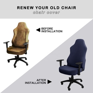 <span class=keywords><strong>Housse</strong></span> de chaise de jeu Spandex <span class=keywords><strong>Housse</strong></span> de chaise de bureau <span class=keywords><strong>Housse</strong></span> de siège de <span class=keywords><strong>fauteuil</strong></span> élastique pour chaises d'<span class=keywords><strong>ordinateur</strong></span> <span class=keywords><strong>Housse</strong></span> De Chaise - Product Image 4
