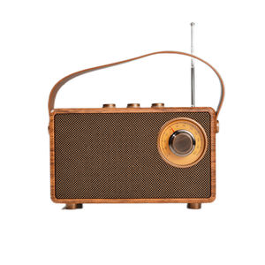 HS-2946 Transfert De L'eau Impression portable <span class=keywords><strong>radio</strong></span> avec Old fashioned vintage style BT 5.1 connexion sans fil, TF Carte - Product Image 1