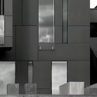 Revêtement de sol en fibrociment gris perforé ignifuge et résistant à l'eau de 18 mm, sans amiante, pour la construction de villas, cuisines et extérieurs