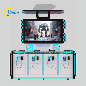 KAIMI Arcade Racing Game Online Gunfight VR Room Simulator Machine Amusement Park Dispositif à pièces VR Theme Park Plastic - Product Image 3