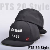 Gorras de Hip Hop à 6 panneaux, casquette à rabat ajustée avec Logo personnalisé, chapeaux pour hommes, vente en gros
