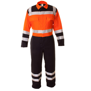 Combinaisons de travail personnalisées avec logo, prix d'usine, imperméables, avec bande réfléchissante, veste et pantalon, uniformes de travail - Product Image 3