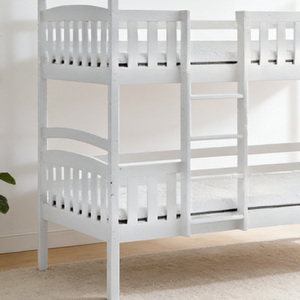 <span class=keywords><strong>Lit</strong></span> <span class=keywords><strong>superposé</strong></span> en bois blanc moderne et abordable pour adolescents, double sur grand <span class=keywords><strong>lit</strong></span>, pour chambre à coucher - Product Image 4