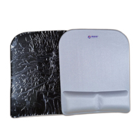 Tapis de souris repose-poignets en silicone en tissu confortable en gros de différentes couleurs