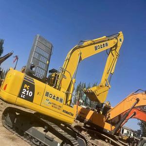 Machinerie de terrassement japonaise importée certifiée CE, excavatrice sur chenilles d'occasion Komatsu PC210, Komatsu PC210-8 à vendre - Product Image 3