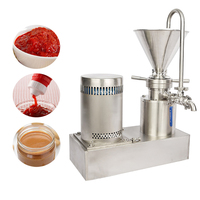 Machine à fabriquer du beurre de cacahuète, moulin colloïdal, broyeur de transformation alimentaire, machine à fabriquer du ketchup, de la sauce chili, prix