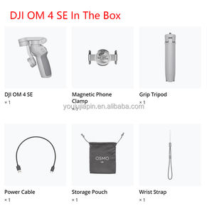 <span class=keywords><strong>DJI</strong></span> OM4 SE /OM 5 Gimbal de Mano Plegable de 3 Ejes con Diseño Magnético, Estabilizador, Trípode para Selfies, Barra de Extensión, Original en Existencia - Product Image 4