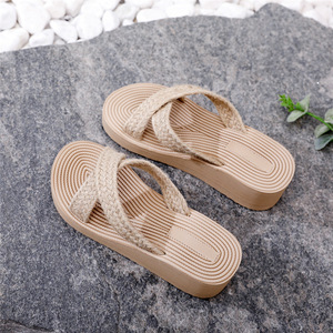 Sandali da <span class=keywords><strong>Donna</strong></span> in <span class=keywords><strong>Paglia</strong></span> all'Ingrosso, <span class=keywords><strong>Ciabatte</strong></span> Economiche alla Moda, Infradito per Donne - Product Image 5