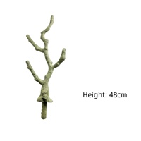 YOPIN-6118 Arbre artificiel en pot, design paysager, tronc d'arbre simulé, petites branches d'arbre pour la décoration de la maison