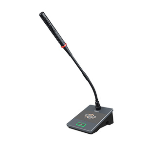 Thinuna UR-400 Microfone de conferência sem fio portátil de alta qualidade 4*100 Frequências Selecione 2U UHF 4 canais <span class=keywords><strong>FM</strong></span> de longa distância - Product Image 4