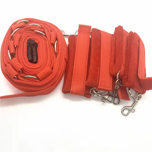 Kit de bondage BDSM de haute qualité pour chambre à coucher, avec sangles d'ouverture des jambes, entraves de lit et menottes, étanche, OEM pour couples - Product Image 6