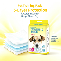 Tapis absorbants jetables pour animaux de compagnie, désodorisants, pour l'apprentissage de la propreté des chiens et des chiots, en non-tissé, avec SAP, emballage épais