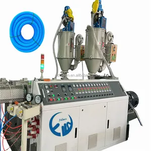 Fullwin 2024 Hot Sale HDPE PVC Double Wall Corrugated Drainage Conduit Pipe Production Line
