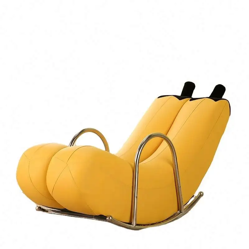 2023 Suessen Hot Selling Creative Living Room Banana-Type Leisure Chair Sofa Chair Sleeping Rocking Chair