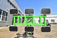 Mesin Pengangkat Kaca Vakum Elektrik Penuh, Robot Pengangkat dengan Cup Vakum untuk Pemasangan Kaca