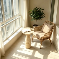 Table d'appoint en marbre travertin beige de style rétro sculptural, idéale pour les salons Art Déco et les bars haut de gamme