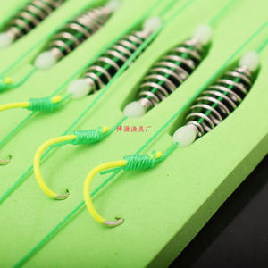 Matériel de pêche Boyu : Hameçon à ressort Ise-Ni pour montage carpe, équipement de pêche à la ligne en eau douce, cible carpe argentée et carpe à tête de poulpe - Product Image 3