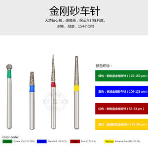 Catalogue de 154 fraises dentaires à grande vitesse, fraises en acier, fraises en diamant, échantillons, source d'alimentation électrique et manuelle, matériaux dentaires - Product Image 4