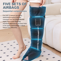 Compresseur d'air Compression Bottes chauffantes Recovery Therapy Foot Leg Massager Machine Pump Massage Machine Products for Circulation
