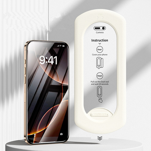 Phone Accessories Mobile Phone Tempered Glass 9h Hd Privacy Screen Protector With Film Holder