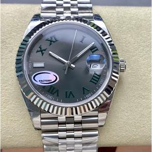 Reloj Mecánico de Lujo para Hombre con Esfera de Números Arábigos, Calendario, Tamaño Grande, Personalizable con Logotipo, Envío Directo - Product Image 1