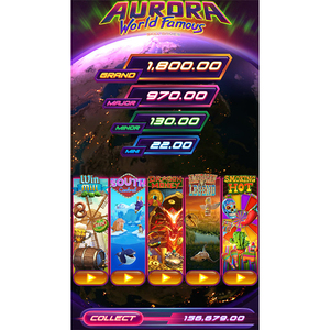 MAKER Aurora, Máquina de Juegos de PC 5 en 1 de Fama Mundial, Gabinete WinMill, Dragón del Sur Central, Dinero, Leyenda Americana, Máquina de Juegos de PC de Última Generación - Product Image 1