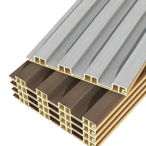 Panel de pared de fibra de bambú y madera, tablero decorativo multiusos para fondo de rejilla, protección de techo, impermeabilización