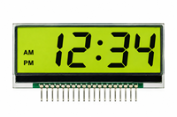 Afficheur LCD 7 segments personnalisé, module monochrome TN HTN, horloge numérique, thermostat, balance, dispositif médical