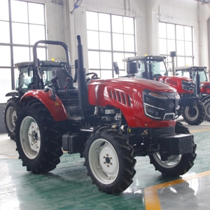 <b>Red</b> 4WD Small Wheel Tractor with Gear Drive Engine for Farm Use - Product Image 2
