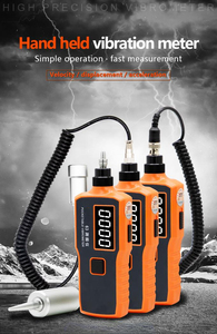 Hot Selling VC63B <b>Mini</b> Orange Digital <b>Vibration</b> Meter 1-1999um Displacement Velocity0.1-199.9mm/s RMS Vibrometer Free Shipping - Product Image 3