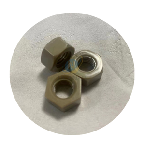 Tùy chỉnh Polymer PEEK tiêm các bộ phận bán nhựa PEEK vít NUT - Product Image 1