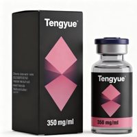 Production rapide Marque Injectable Huile Autocollant 3ml 5ml 10ml Flacon Bouteille Pharmaceutique Boîtes En Papier Pliables