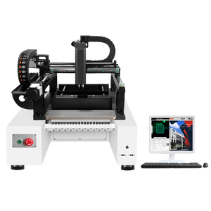 Machine de Placement de Composants CMS pour Circuits Intégrés, 2 Têtes, 40 Alimentateurs, Boîte de Vitesses Motorisée, PLC, Positionnement de Haute Précision 0,01 mm - Product Image 1