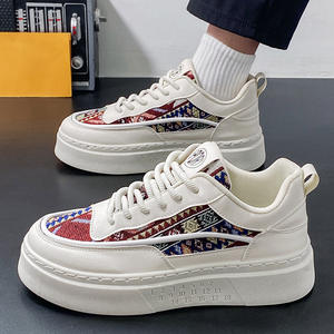 Chaussures de course pour hommes, légères, respirantes, style décontracté, chaussures de marche, semelle épaisse, chaussures de skateboard - Product Image 2