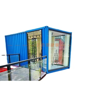 Casa Contenedor Modificada de Diseño Rectangular Moderno para Uso como Villa con Instalación In Situ y Grosor Estándar - Product Image 1