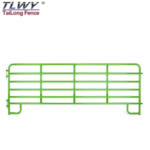 Paneles de caballo de 12 pies de tamaño grande personalizado nuevo panel de caballo barato establos de caballos paneles de ganado - Product Image 5