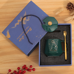 Xinrunjin Smart <b>Temperature</b> <b>Control</b> Ceramic Coffee Mug with Premium Corporate Events Custom Giveaway Gift Business Gift Set - Product Image 4