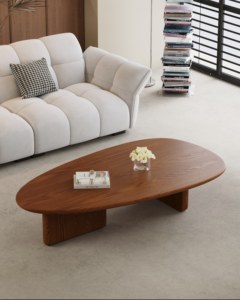 Mesa auxiliar moderna, mesa de centro, gabinete para sala de estar, gabinete de almacenamiento lateral de madera maciza para muebles del hogar - Product Image 3