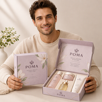 Boîte d'emballage cosmétique rose personnalisée avec logo, imprimé botanique, insert découpé, plateau, boîte cadeau pour soins de la peau, boîte d'expédition en gros