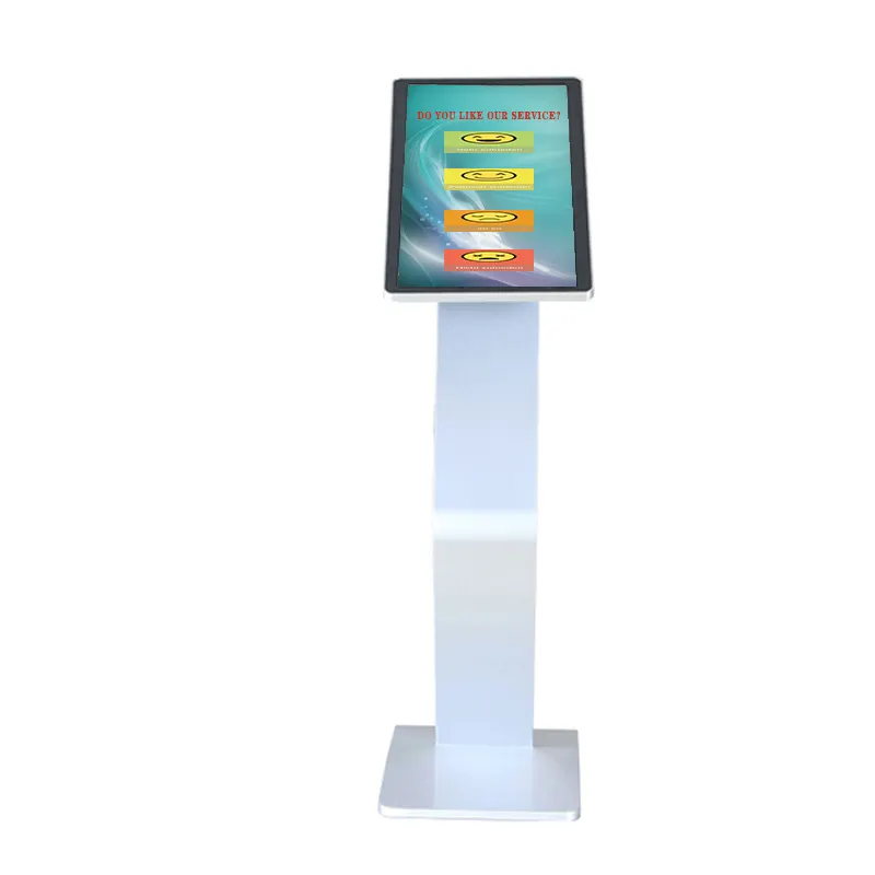 IRTECH 21.5 27 32 43 55 Inch Floor Standing Interactive LCD Panel Digital Information Display All In One PC Touch Screen Kiosk