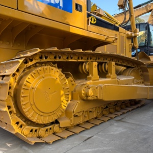 รถดันดินตีนตะขาบ CAT SEM 816 สีเหลือง อุปกรณ์ก่อสร้างงานหนัก เครื่องยนต์ขับเคลื่อนด้วยปั๊มเกียร์สูง ระยะดัน 4.3 เมตร - Product Image 1