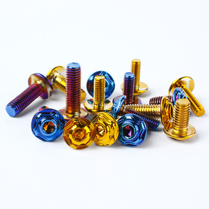 Pièces détachées pour moto, accessoires pour VTT, boulon de moyeu de roue, vis de fixation de disque de frein CNC - Product Image 1