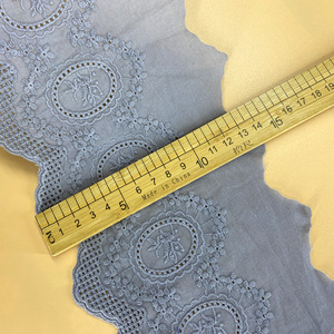 13Cm Chiều Rộng 100% Bông Lưới Ren Phụ Kiện Thêu Váy Cạnh Rèm Giường Và Quần Áo Ren - Product Image 4