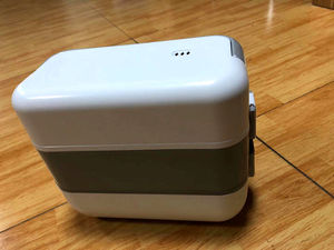 Dmwd — boîte à lunch chauffante en étain pour étudiants, outil de cuisson à la vapeur bureau, appareil à double couche, 2020 - Product Image 5