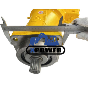 Nouveau moteur à piston hydraulique XPower A7V20 A7V28 pour excavatrice sur chenilles Noir/Argent Garantie de 6 mois - Product Image 3