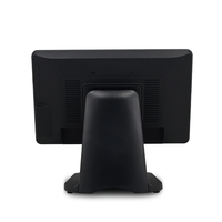 Écran tactile Windows noir de 15.6 pouces tout en un système de point de vente