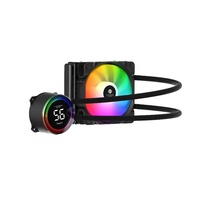 Boîtier de jeu JNP 120mm boîtier de jeu alimentation de jeu Pc ventilateur de refroidissement Air liquide Argb Cpu système de refroidissement de l'eau